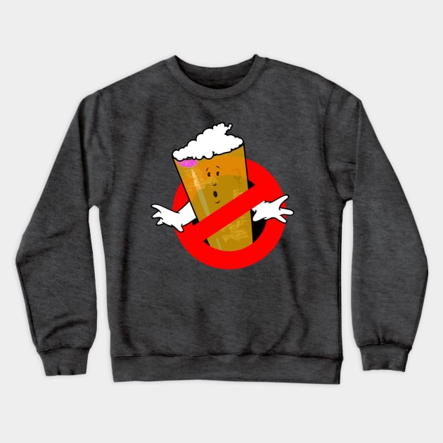 Dirty Glass Busters LOGO ONLY Crewneck Sweatshirt by HopNationUSA